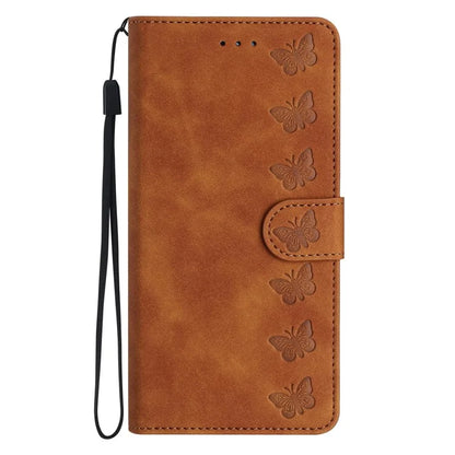 For Samsung Galaxy A16 5G Case Imprinted Butterfly Leather Wallet Phone Cover