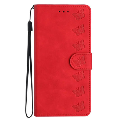 For Samsung Galaxy A16 5G Case Imprinted Butterfly Leather Wallet Phone Cover
