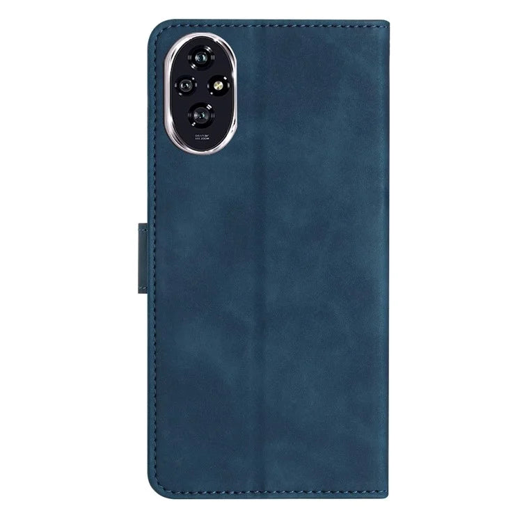 For Honor 200 5G Case Imprinted Butterfly Leather Wallet Phone Cover