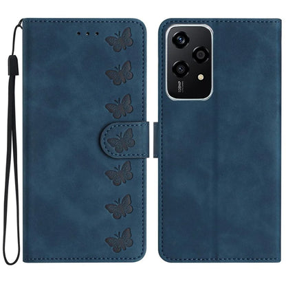 For Honor 200 Lite Case Imprinted Butterfly Leather Wallet Phone Cover