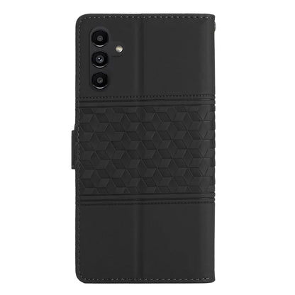 For Samsung Galaxy A16 5G Case Rhombus Leather Horizontal Flip Phone Cover