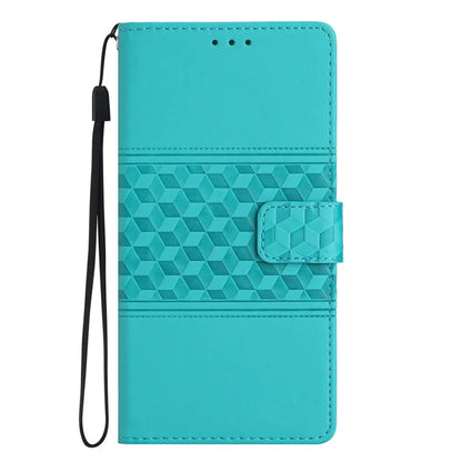 For Samsung Galaxy A16 5G Case Rhombus Leather Horizontal Flip Phone Cover