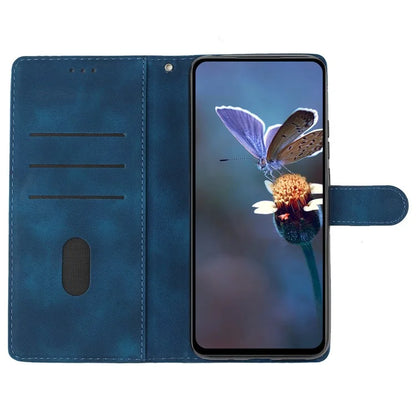 For Samsung Galaxy A16 5G Case Butterfly Flower Pattern Skin-Touch Leather Phone Cover