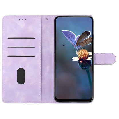 For Samsung Galaxy A16 5G Case Butterfly Flower Pattern Skin-Touch Leather Phone Cover