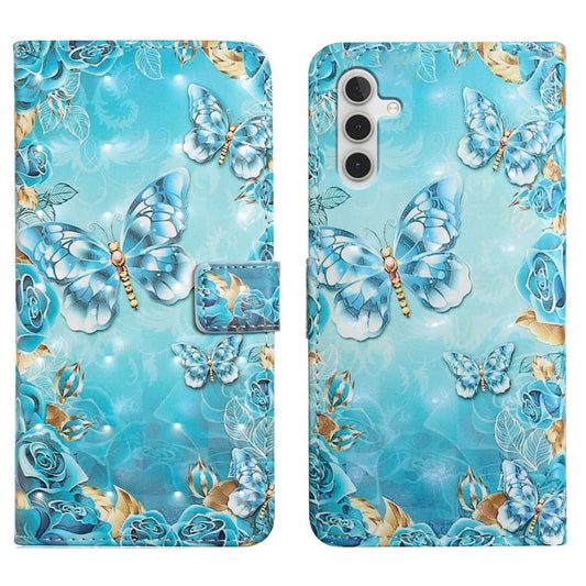 For Samsung Galaxy A16 5G Case 3D Creative Pattern PU Leather Stand Phone Cover