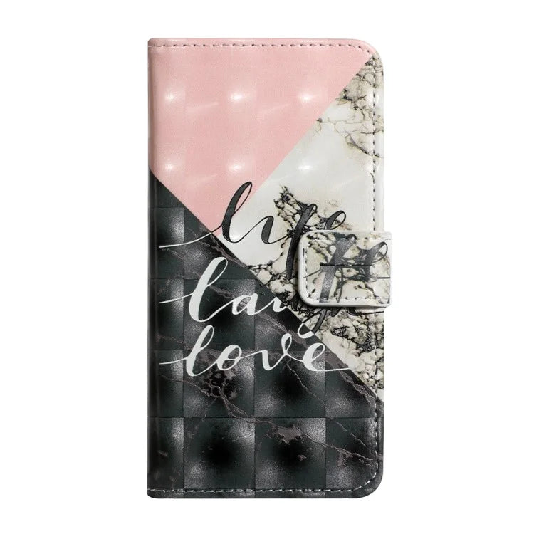 For Samsung Galaxy A16 5G Case 3D Creative Pattern PU Leather Stand Phone Cover