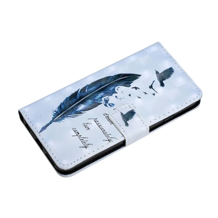 For Samsung Galaxy A16 5G Case 3D Creative Pattern PU Leather Stand Phone Cover