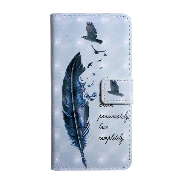 For Samsung Galaxy A16 5G Case 3D Creative Pattern PU Leather Stand Phone Cover