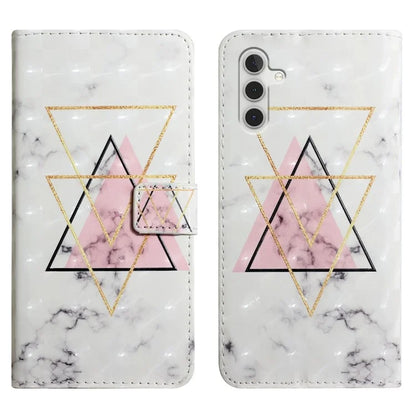 For Samsung Galaxy A16 5G Case 3D Creative Pattern PU Leather Stand Phone Cover