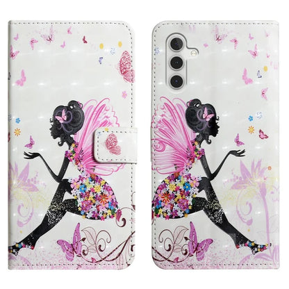 For Samsung Galaxy A16 5G Case 3D Creative Pattern PU Leather Stand Phone Cover