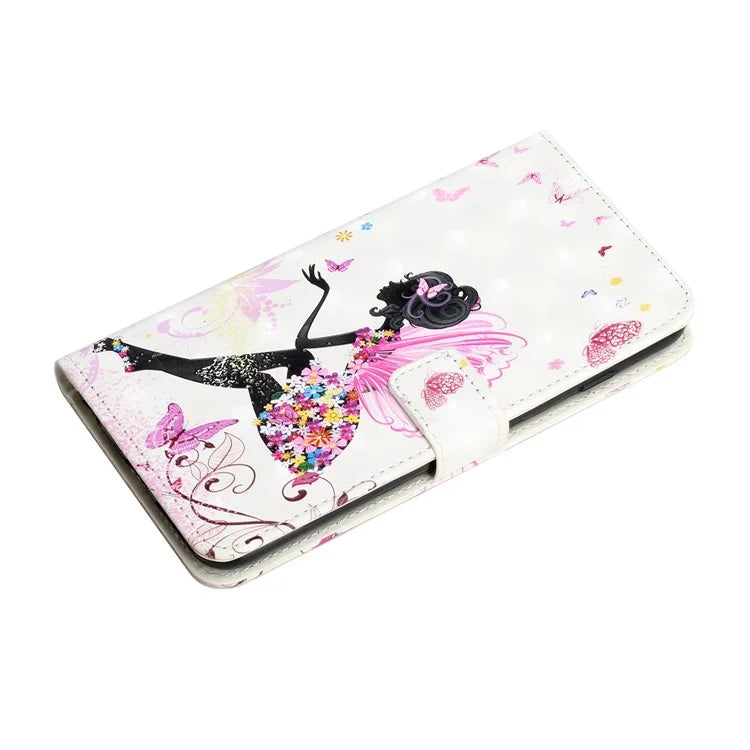 For Samsung Galaxy A16 5G Case 3D Creative Pattern PU Leather Stand Phone Cover