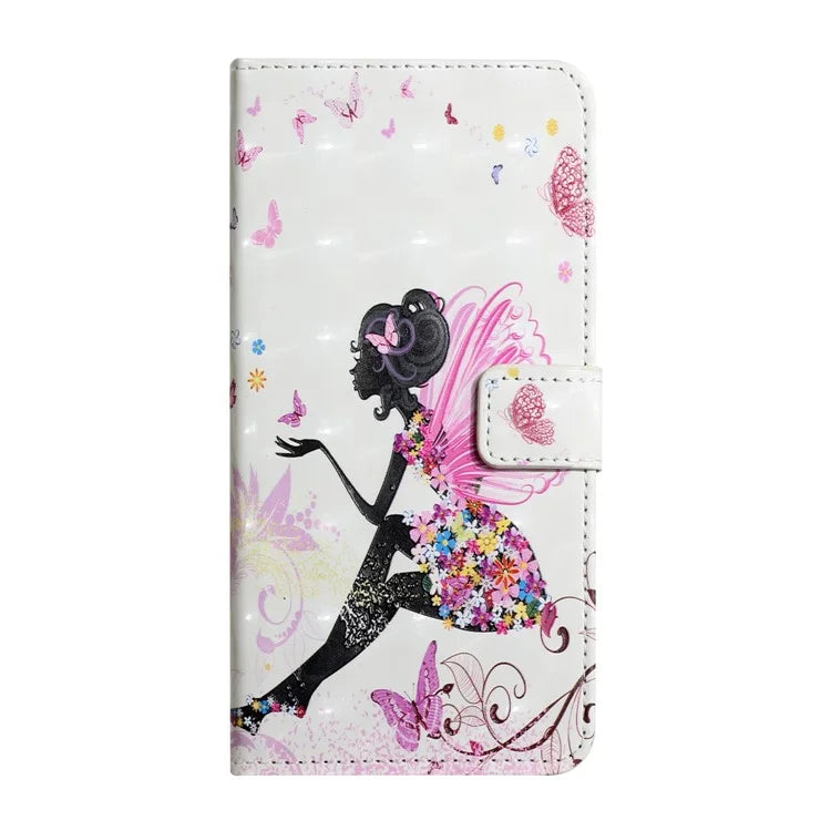 For Samsung Galaxy A16 5G Case 3D Creative Pattern PU Leather Stand Phone Cover