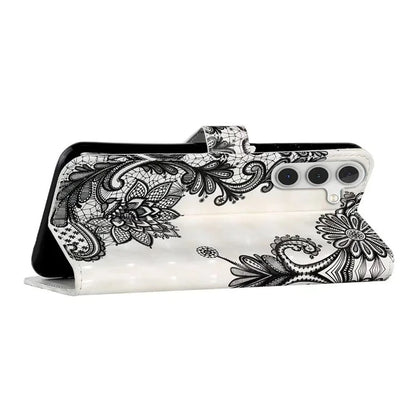 For Samsung Galaxy A16 5G Case 3D Creative Pattern PU Leather Stand Phone Cover