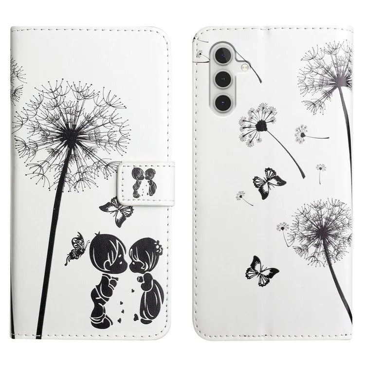 For Samsung Galaxy A16 5G Case 3D Creative Pattern PU Leather Stand Phone Cover