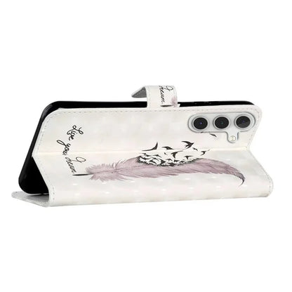 For Samsung Galaxy A16 5G Case 3D Creative Pattern PU Leather Stand Phone Cover
