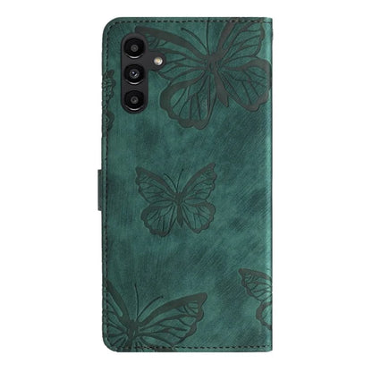 For Samsung Galaxy A16 5G Case Butterfly Design Flip Wallet Leather Phone Cover Skin-Touch