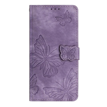 For Samsung Galaxy A16 5G Case Butterfly Design Flip Wallet Leather Phone Cover Skin-Touch