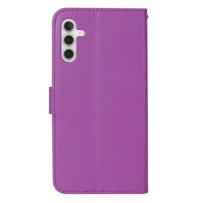 For Samsung Galaxy A16 5G Case PU Leather Flip Phone Cover Wallet Card Slot Holder