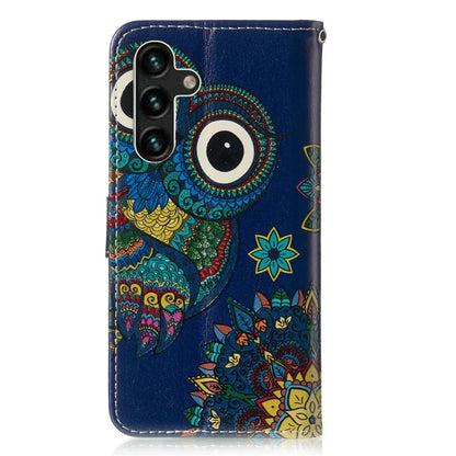 For Samsung Galaxy A16 5G Case Pattern Leather Wallet Phone Cover with Card Holder