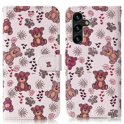 For Samsung Galaxy A16 5G Case Pattern Leather Wallet Phone Cover with Card Holder