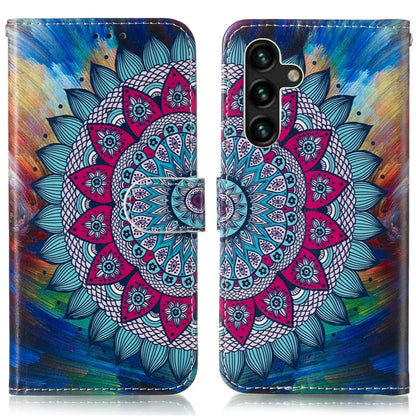 For Samsung Galaxy A16 5G Case Pattern Leather Wallet Phone Cover with Card Holder