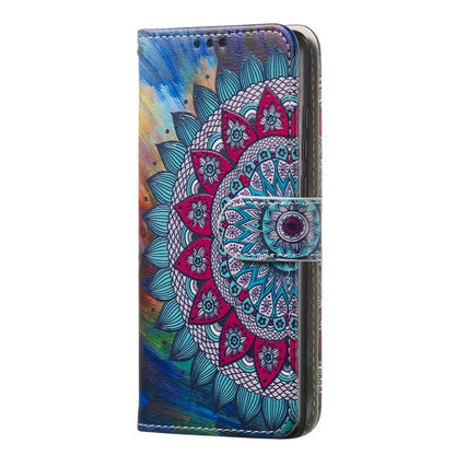 For Samsung Galaxy A16 5G Case Pattern Leather Wallet Phone Cover with Card Holder