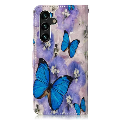 For Samsung Galaxy A16 5G Case Pattern Leather Wallet Phone Cover with Card Holder