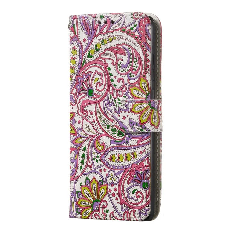 For Samsung Galaxy A16 5G Case Pattern Leather Wallet Phone Cover with Card Holder