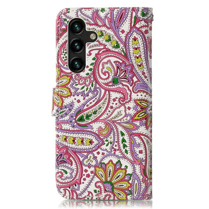 For Samsung Galaxy A16 5G Case Pattern Leather Wallet Phone Cover with Card Holder