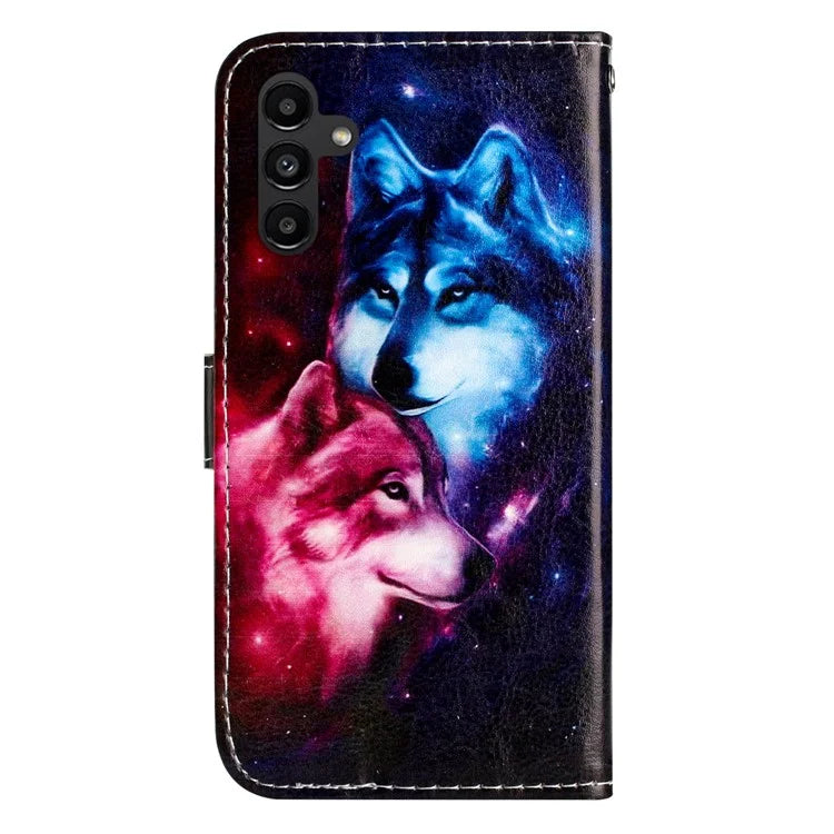 For Samsung Galaxy A16 5G Wallet Case Printed Pattern Design Leather Phone Cover