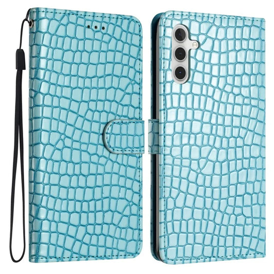For Samsung Galaxy A16 5G Case Classic Crocodile Pattern PU Leather Phone Cover