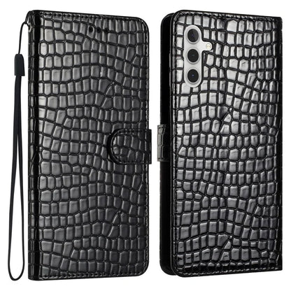 For Samsung Galaxy A16 5G Case Classic Crocodile Pattern PU Leather Phone Cover