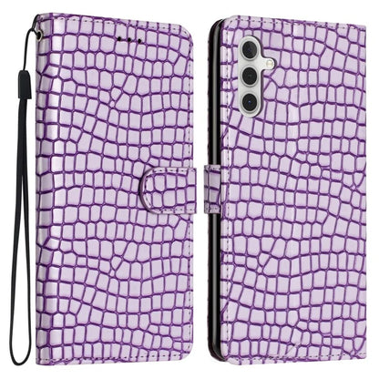 For Samsung Galaxy A16 5G Case Classic Crocodile Pattern PU Leather Phone Cover