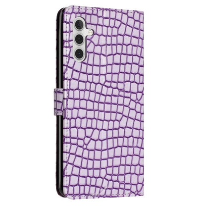 For Samsung Galaxy A16 5G Case Classic Crocodile Pattern PU Leather Phone Cover