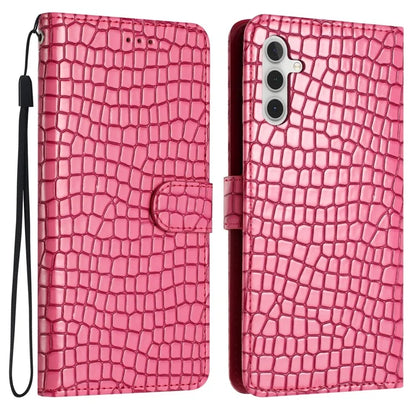 For Samsung Galaxy A16 5G Case Classic Crocodile Pattern PU Leather Phone Cover