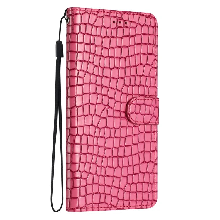 For Samsung Galaxy A16 5G Case Classic Crocodile Pattern PU Leather Phone Cover