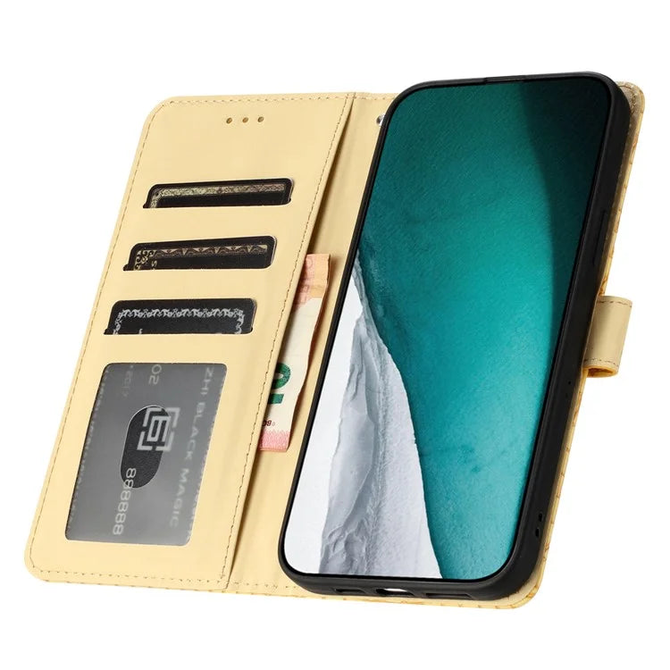 For Samsung Galaxy A16 5G Case Classic Crocodile Pattern PU Leather Phone Cover