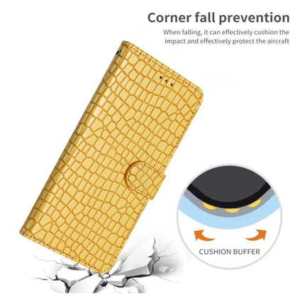 For Samsung Galaxy A16 5G Case Classic Crocodile Pattern PU Leather Phone Cover