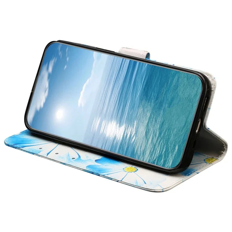 For Samsung Galaxy A16 5G Case Pattern PU Leather Flip Phone Cover