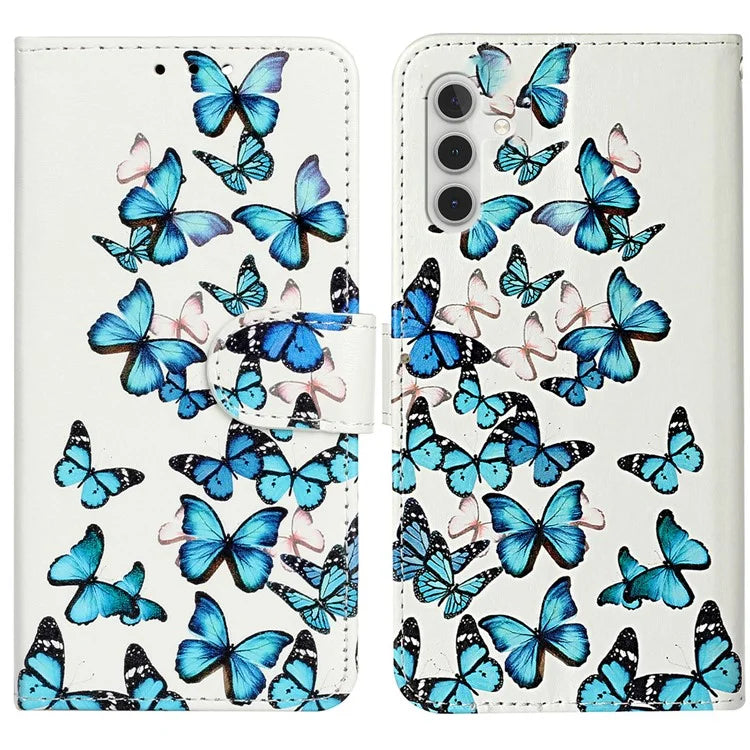 For Samsung Galaxy A16 5G Case Pattern PU Leather Flip Phone Cover