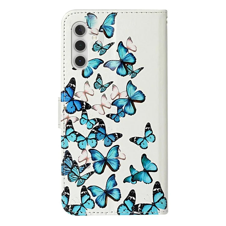 For Samsung Galaxy A16 5G Case Pattern PU Leather Flip Phone Cover