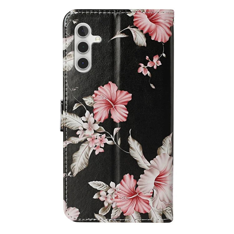 For Samsung Galaxy A16 5G Case Pattern PU Leather Flip Phone Cover