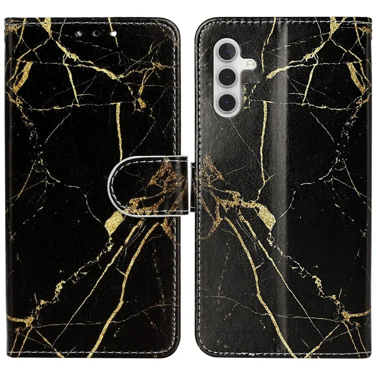 For Samsung Galaxy A16 5G Case Pattern PU Leather Flip Phone Cover