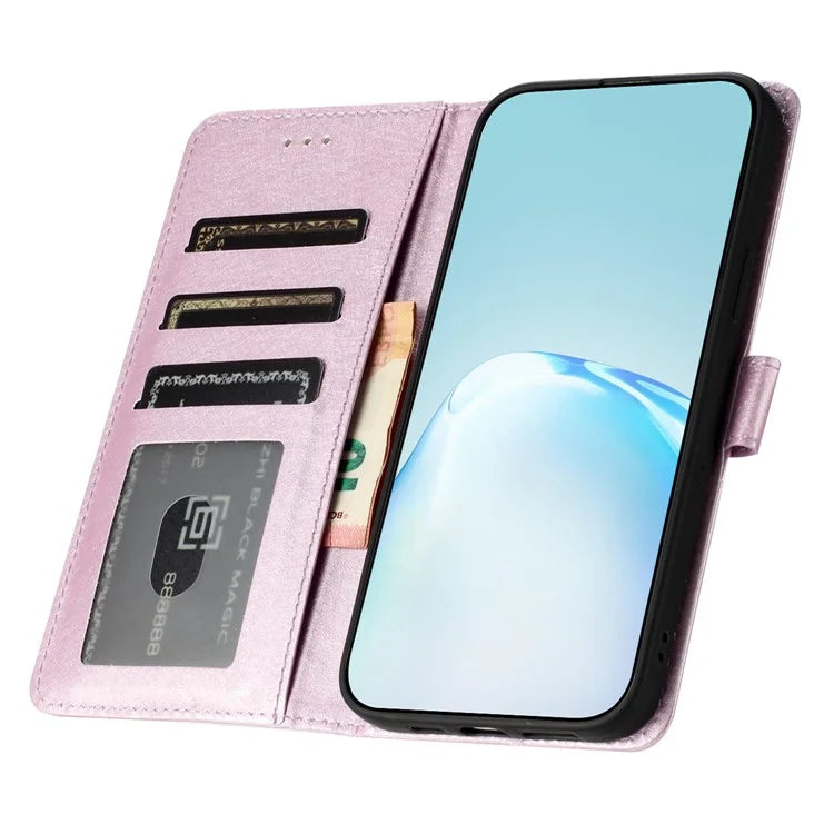 For Samsung Galaxy A16 5G Wallet Case Leather Folio Phone Cover Magnetic Clasp