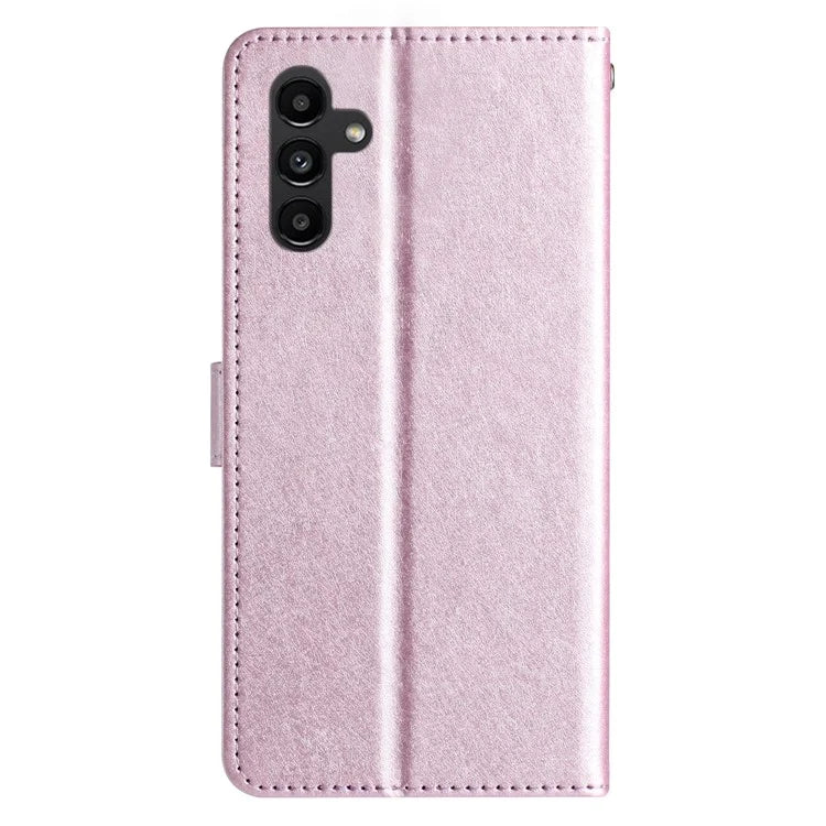 For Samsung Galaxy A16 5G Wallet Case Leather Folio Phone Cover Magnetic Clasp