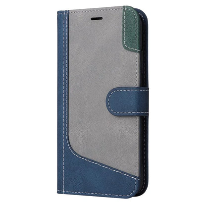 For Samsung Galaxy A16 5G Case Flip Wallet Leather Phone Cover 3 Color Splicing