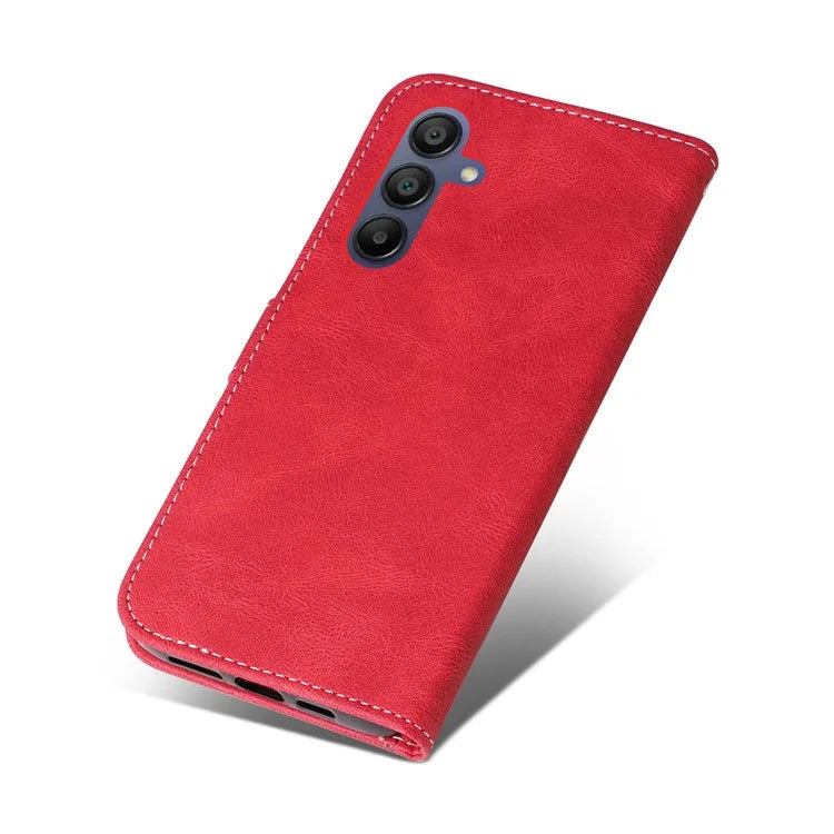 For Samsung Galaxy A16 5G Case Flip Wallet Leather Phone Cover 3 Color Splicing