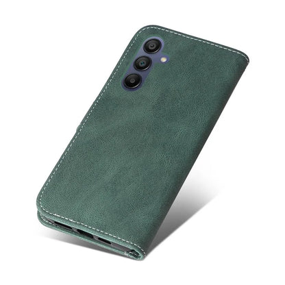 For Samsung Galaxy A16 5G Case Flip Wallet Leather Phone Cover 3 Color Splicing