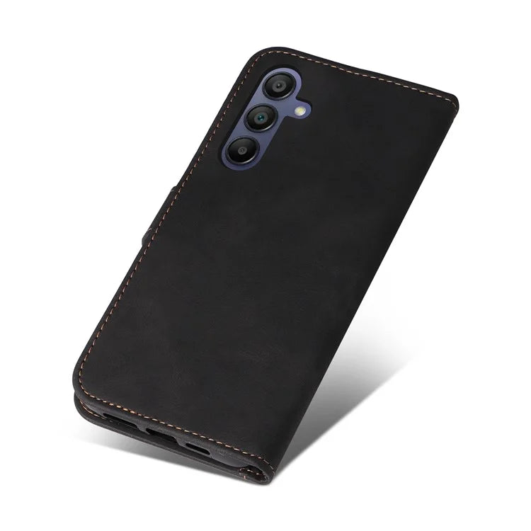For Samsung Galaxy A16 5G Case Flip Wallet Leather Phone Cover 3 Color Splicing