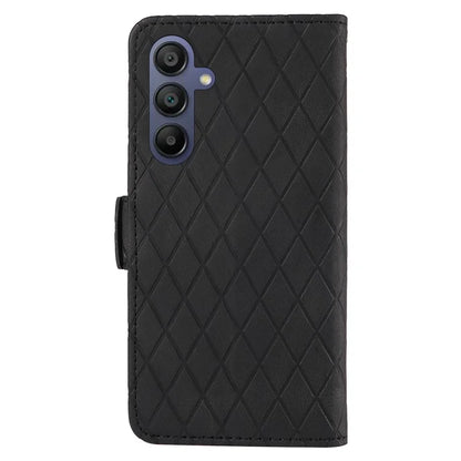For Samsung Galaxy A16 5G Case Rhombus PU Leather Flip Phone Cover